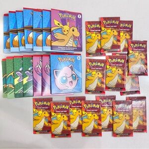 NEW 14 pack Pokemon McDonald’s card packs Happy Meal